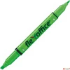 Kép 1/3 - Szövegkiemelő Flexoffice HL01' 1,0/4, 0mm kétvégű zöld Írószerek FLEXOFFICE FO-HL01GR
