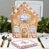 Kép 1/2 - Tálca Porcelán karácsonyi 21x25,5cm, mézeskalács házikó forma Sweet Christmas