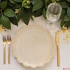 Kép 2/2 - Tányér lapos porcelán 26cm, Elite red lapostányér kézzel festett