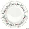 Kép 1/2 - Tányér porcelán karácsonyi 26,5cm, Botanic Chic lapostányér kézzel festett