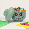Kép 1/4 - Tárolódoboz LEGO Green Skeleton fej kicsi