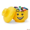 Kép 7/7 - Tárolódoboz LEGO Happy Boy fej kicsi
