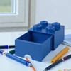 Kép 2/5 - Tárolódoboz LEGO kék fiókos