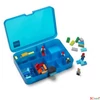 Kép 2/2 - Tárolódoboz LEGO kék rekeszes