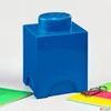 Kép 2/4 - Tárolódoboz LEGO kék szögletes