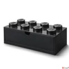 Kép 3/4 - Tárolódoboz LEGO íróasztalra, fiókos "Brick 2x2", kék