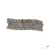 Kép 1/2 - Tavaszi dekor Tündérkert kőfal poly 10,5x1,8x3,20cm szürke