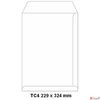 Kép 1/3 - Boríték 1 TC/4 öntapadós C Victoria fehér 229x324mm IBI08