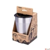 Kép 3/4 - Termoszbögre 300ml rozsdamentes acé TROIKA Cup-uccino  ezüst