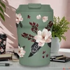Kép 1/4 - Thermo bögre 350ml Ars Una Flowery green 56375350 6órán át melegen tart