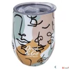 Kép 1/2 - Thermo pohár Art Deco 350ml , rozsdamentes acél,duplafalú