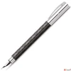 Kép 1/2 - Faber-Castell töltőtoll Ambition -F- rhombus fekete 148921