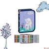 Kép 2/4 - Ars Una Cute Animals Unicorn töltött tolltartó - Akciós áron!