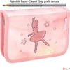 Kép 1/3 - Tolltartó Belmil kihajtható 21 Classy Ballerina Black Pink 335-72 Pencil Case 14x20,5x3,5cm
