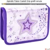 Kép 1/3 - Tolltartó Belmil kihajtható 21 Classy Shining Star Purple-Csillagos 335-74 Pencil Case 14x20,5x3,5cm