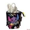 Kép 2/4 - Tolltartó Mona egyterű Stitch Black üres,