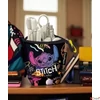 Kép 3/4 - Tolltartó Mona egyterű Stitch Black üres,