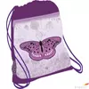 Kép 1/3 - Tornazsák Belmil 21' Classy Shiny Butterfly pillangós 336-91 43x45cm hálós sportzsák Gym Bag