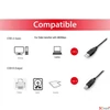 Kép 2/3 - USB 2.0 nyomtatókábel USB-A/USB-B 1m EQUIP