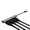 Kép 2/7 - USB elosztó-HUB 4 port USB 2.0 TRUST Halyx ezüst