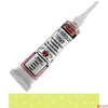 Kép 2/2 - Üvegfesték Pentart kontúrozó 20ml csillogó limetta