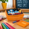 Kép 2/2 - Uzsonnásdoboz Ars Una 24'' Gravity (5367) 24 űrhajó 52543678 zárható műanyag uzsonnás doboz