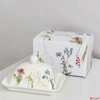 Kép 1/7 - Vajtartó porcelán COLORS OF NATURE Díszdobozban