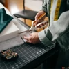 Kép 5/7 - Varróolló 26m FISKARS EasyAction™" narancssárga