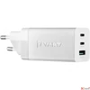 Kép 1/2 - Vartra hálózati töltő 1x USB, 2x USB-C kimenet 65W High Speed