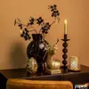 Kép 2/2 - Váza mintás Vase Dianna M marble black/gold black/gold-L23B11H30CM