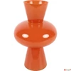 Kép 3/3 - Váza üveg 30cm naracssárga 19x19x30cm DST5 élethű