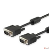 Kép 1/5 - VGA monitor kábel ferrit gyűrűvel 1,8 m EQUIP