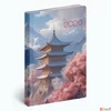 Kép 1/2 - Zsebnaptár B/6 2026 heti 5411-75 Fiestina Light pagoda Realsystem 2026 kollekció!