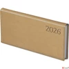 Kép 1/3 - Zsebnaptár Traditional 2026 T030 Zseb Heti Bézs Toptimer 2026 kollekció!
