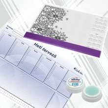 Könyökalátétek, ujjnedvesítők