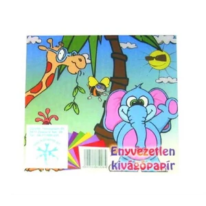 Kivágó lapok 15x15 enyvezetlen kivágó origámi lap iskolaszezonos termék