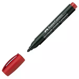 Faber-Castell alkoholos filc 52 kerek hegyű piros -2,8mm 157821