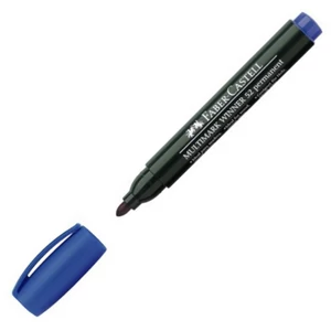 Faber-Castell alkoholos filc 52 kerek hegyű kék -2,8mm 157851