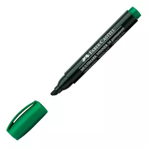 Faber-Castell alkoholos filc 54E vágott hegyű, zöld -1, 6/2, 3/4, 9mm 157963