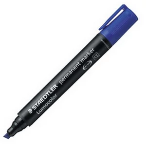 Alkoholos marker Staedtler Lumocolor 350' 2-5mm vágott hegyű kék Írószerek STAEDTLER 350-3