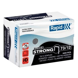 Tűzőkapocs 73/12 Rapid SUPERSTRONG 73/12, horg.,5000db/doboz Rapid 1db rendelési egység ár 1db-ra
