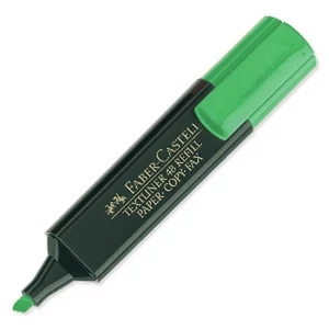 Faber-Castell szövegkiemelő Textliner 1548 paper/copy/fax zöld Highlighter 154863