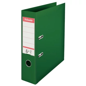 Iratrendező Esselte STANDARD 75mm élvédővel zöld Esselte