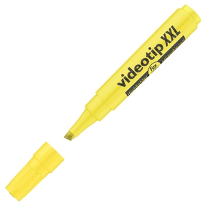 Szövegkiemelő ICO VideotipxXL sárga 1-4mm vágott hegyű iskolaszer- tanszer- irodaszer