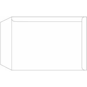 Boríték 1 TC/4 szilikon, fehér bélésnyomatlan, 229x324mm 250db/doboz