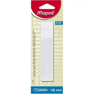 Univerzális kés penge 18mm MAPED 10db-os Csomagolás, tárolás MAPED 640721