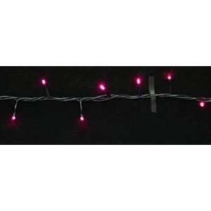Égősor fényfűzér 100 led PINK 4, 95m karácsonyi világítás