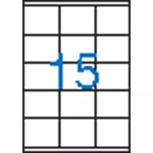 Etikett - 70x50,8 -15- VIC Victoria 3pályás 100lap/doboz