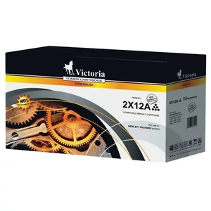 Toner lézer HP2612HVEC fekete 2X4k Victoria