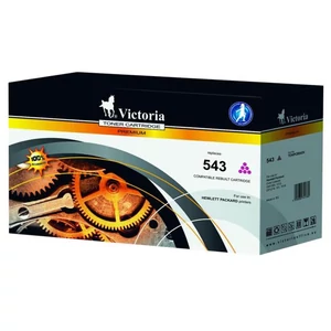 Toner lézer HPCB543V vörös 1.4k Victoria